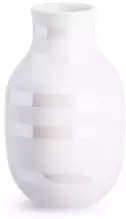 Biały kamionkowy wazon Kähler Design Omaggio, wys. 12,5 cm