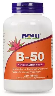 NOW Vitamin B-50 - 250tab