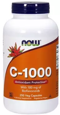 NOW Vitamin C-1000 Boiflavonoids - 250vegcaps