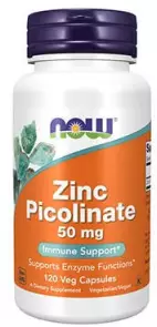 NOW Zinc Picolinate 50mg - 120vegcaps
