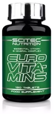 SCITEC Euro Vitamins - 120tab