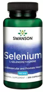 SWANSON Selenium 100mcg - 200caps