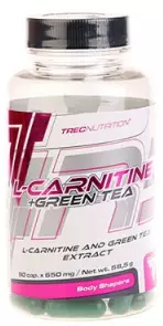 TREC L-Carnitine + Green Tea - 90caps