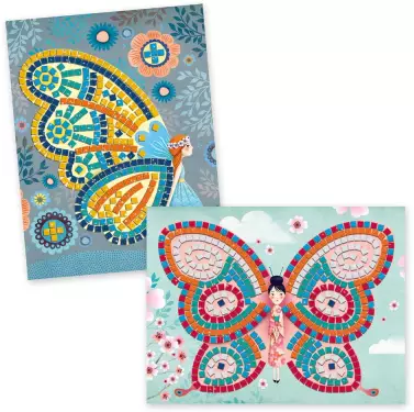 Twórczy zestaw dla dzieci Djeco Błyszczące motyle